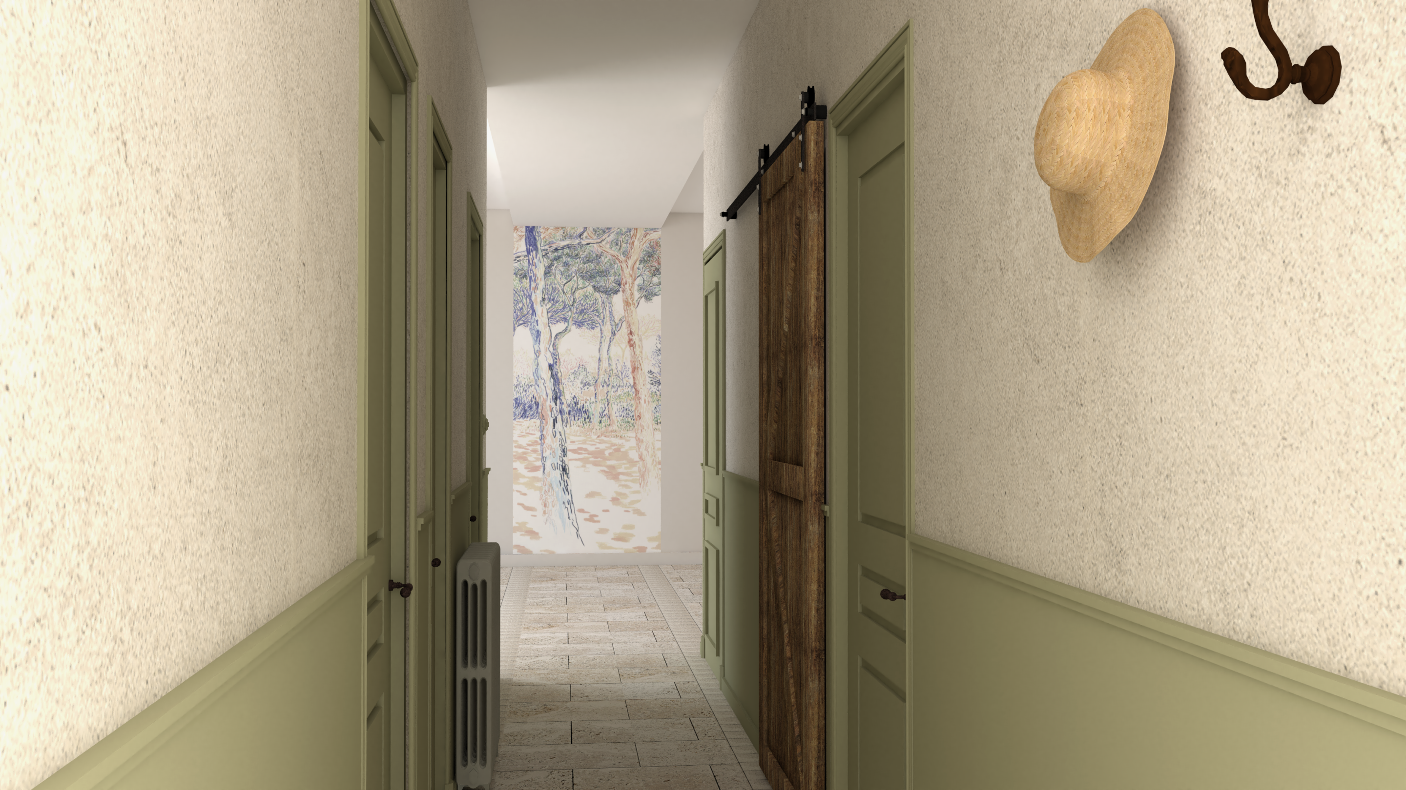 Réaménagement intérieur complet d'un appartement situé à Lyon 4ème