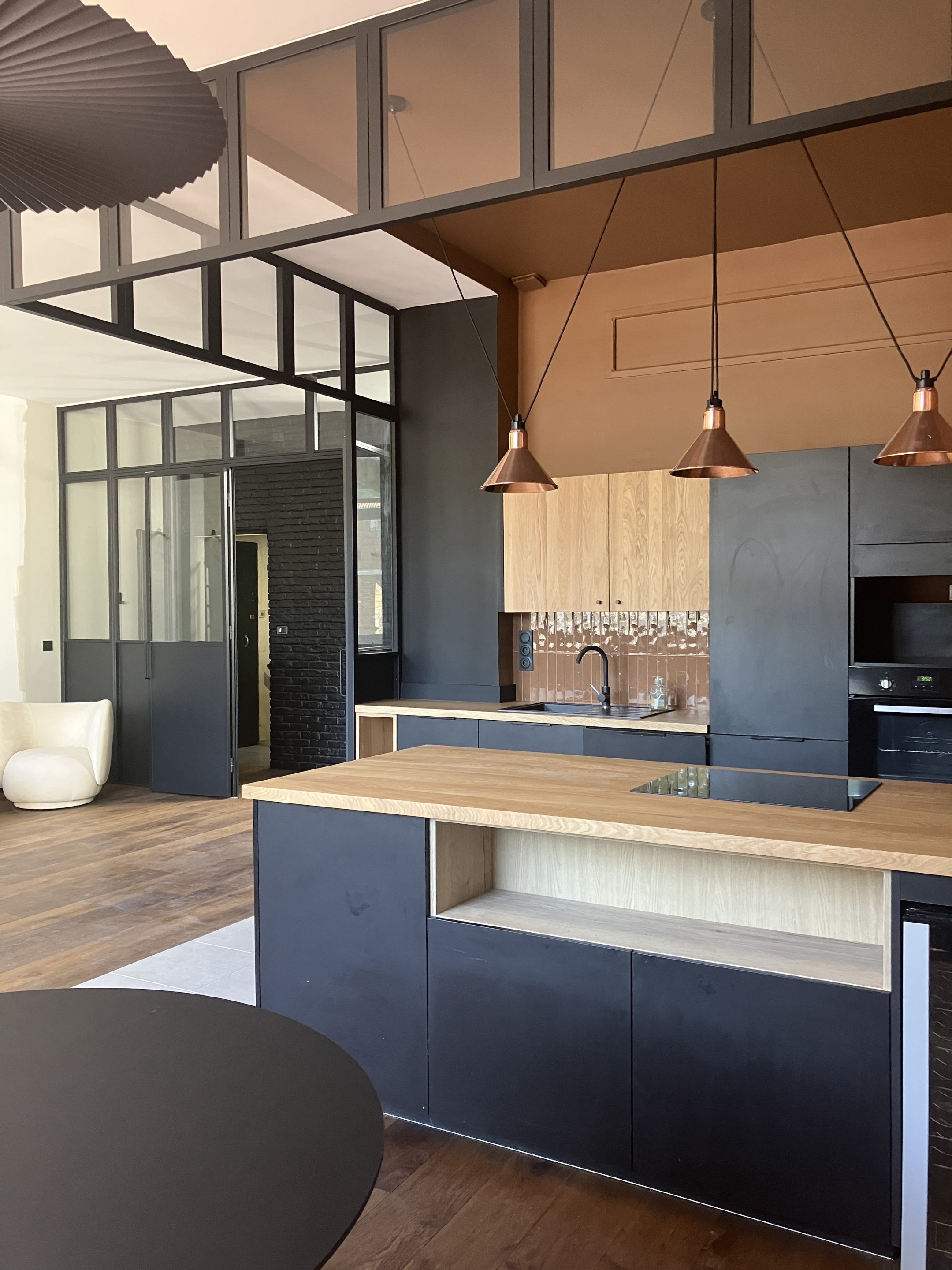 Réaménagement intérieur complet d'un appartement situé à Lyon 4ème
