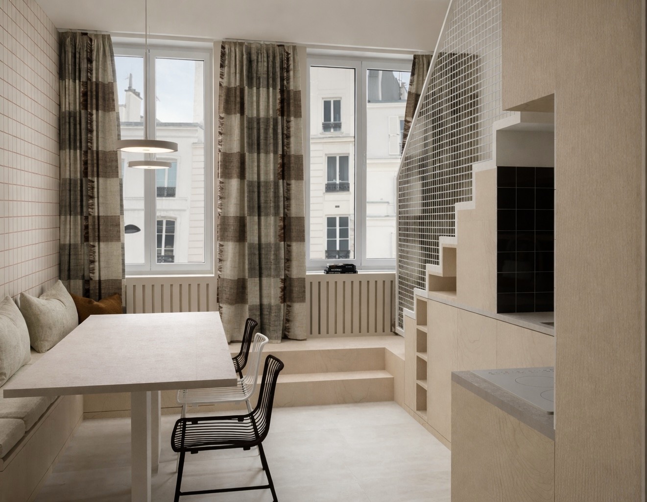 Réaménagement intérieur complet d'un appartement situé à Lyon 4ème